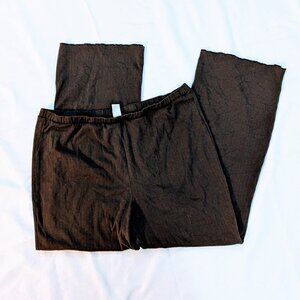 Nordstrom Abound Ribbed Brown Wide Leg Lounge Pants Size 1X